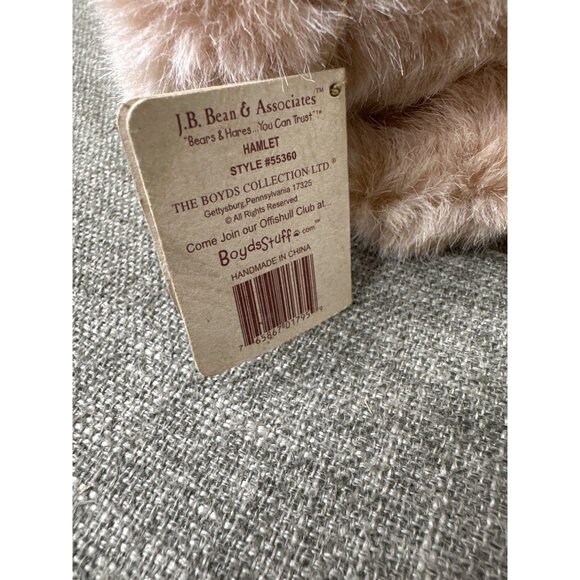 Hamlet Plush Pig Stuffed Toy By Boyds Bears & Friends Collectible - Picture 11 of 11